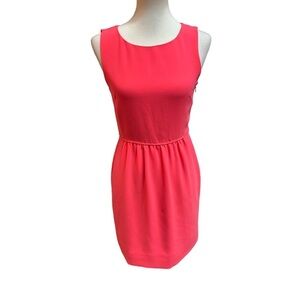 Pristine! J Crew Camille Dress in Neon Persimmon